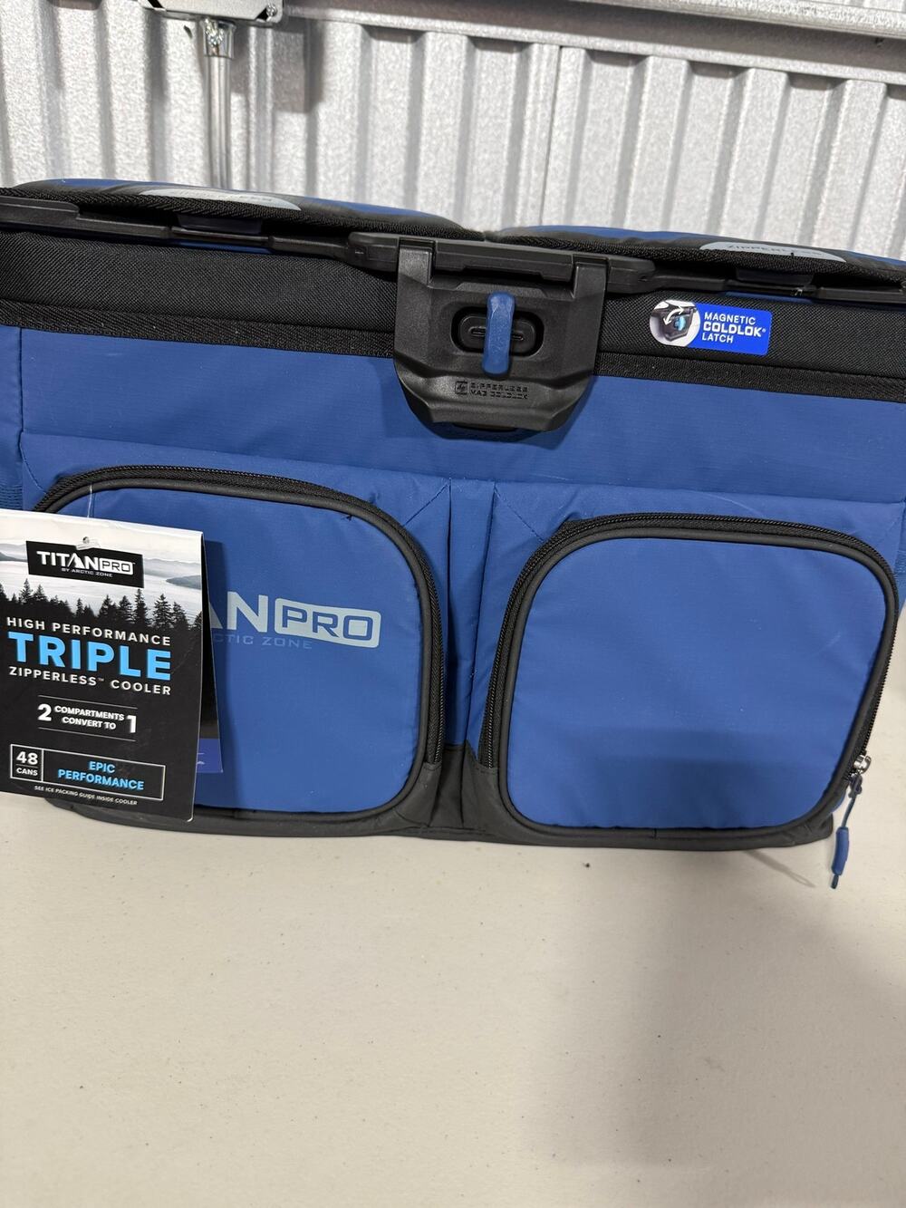 Titan PRO by Arctic Zone 48 Can Cooler. No shoulder strap